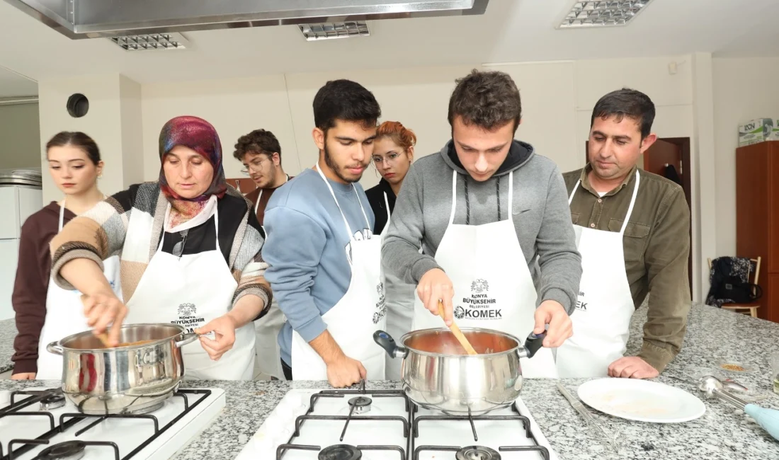 Konya Büyükşehir Belediyesi Meslek Edindirme Kursları ile Aile Sanat ve