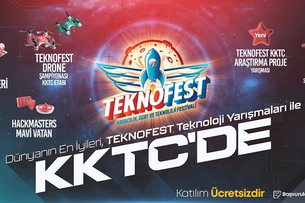 TEKNOFEST KKTC 2025 Teknoloji Yarışmaları için başvurular sürüyor. Son başvuru