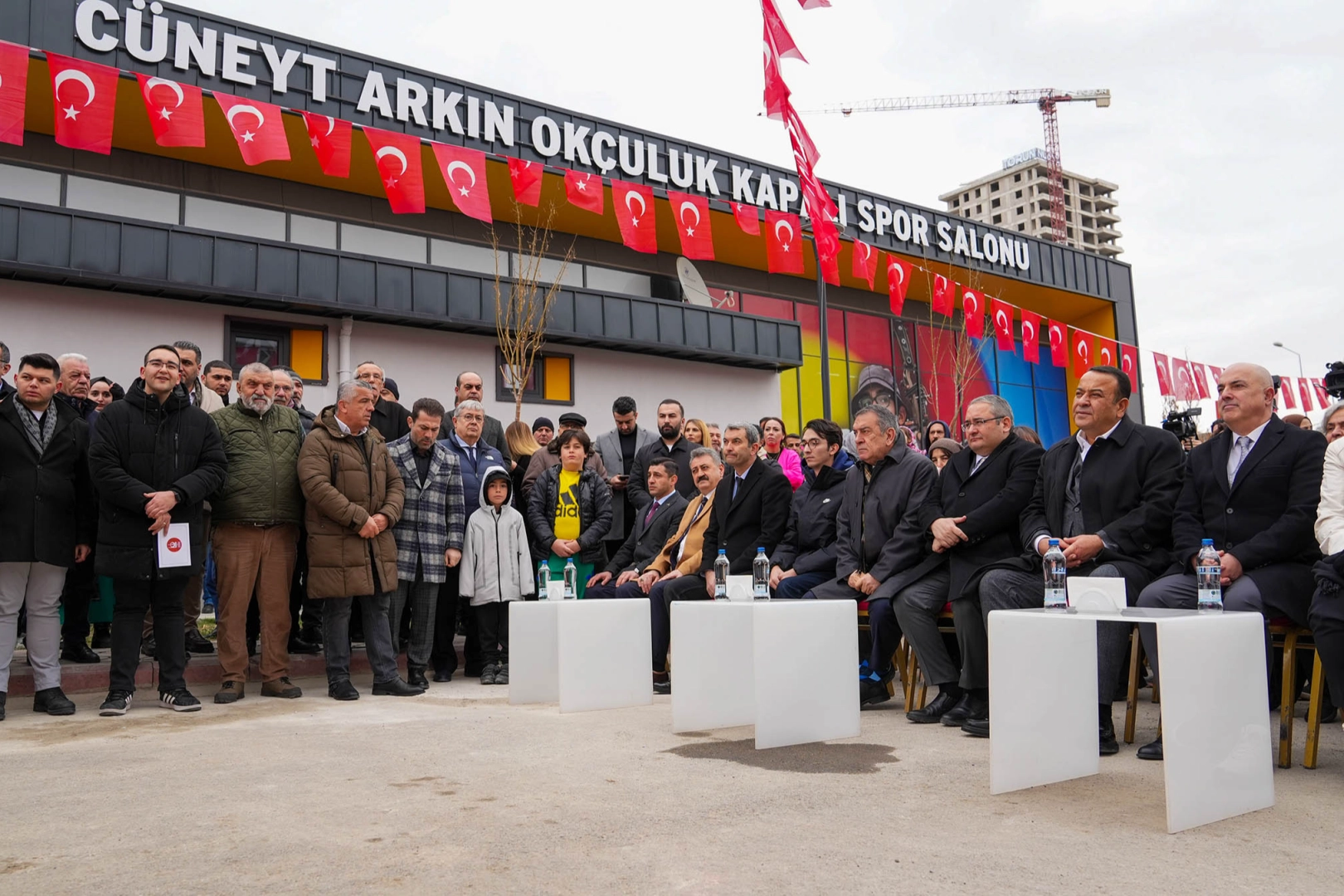 Cüneyt Arkın Okçuluk Spor Salonu, Keçiören Belediye Başkanı Dr. Mesut