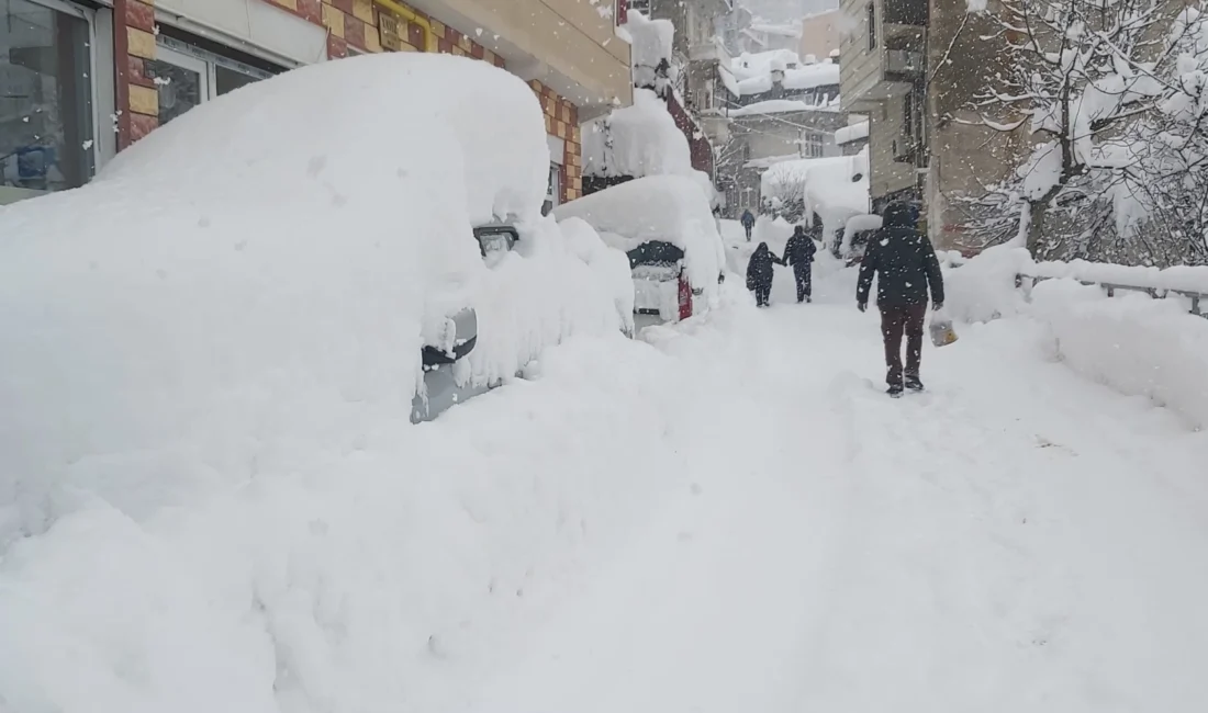 Artvin’de kar nedeniyle 217 köy yolu ulaşıma kapandı. Bayram SARAYOĞLU