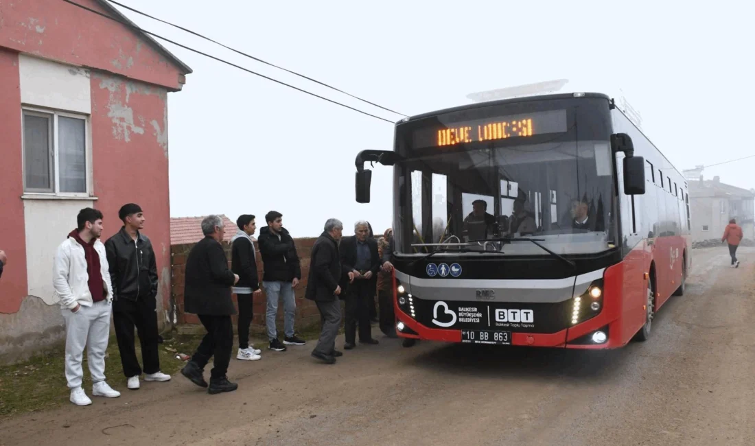 Balıkesir’de yaşayan vatandaşlara kesintisiz ve konforlu ulaşım imkânı sunmak için