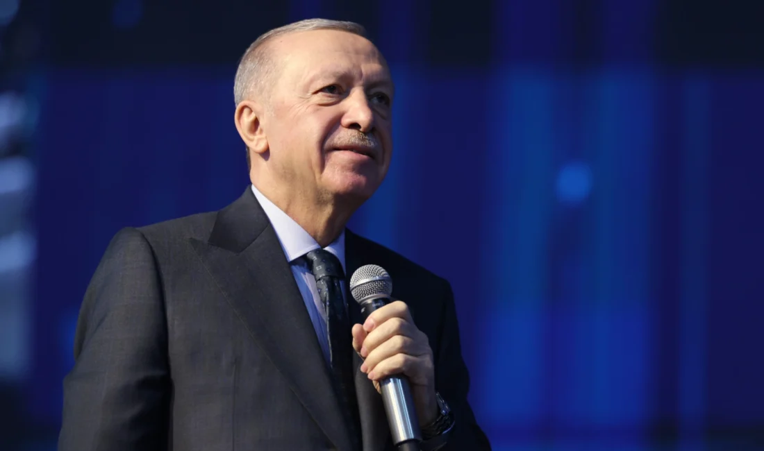 Cumhurbaşkanı ve AK Parti Genel Başkanı Recep Tayyip Erdoğan, tek