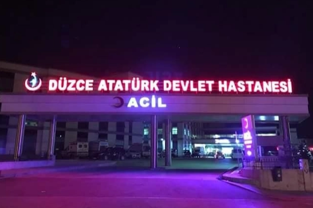 Düzce’de büfe sahibi ile tartışma yaşadığı iddia edilen bir kişi,