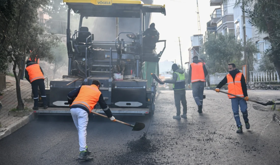 İzmir Bornova Belediyesi, hava koşullarının uygun olduğu kış günlerinde de