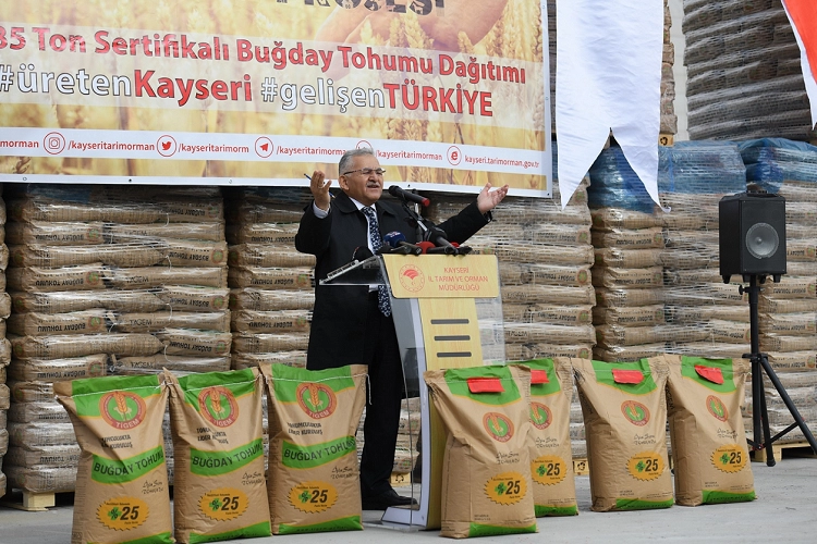 Kayseri Büyükşehir Belediyesi’nin tarıma yönelik yatırımları ve çiftçilere sağladığı destekler,