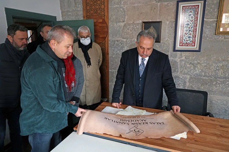 Kayseri Talas Belediye Başkanı Mustafa Yalçın tarafından yine bir ilk