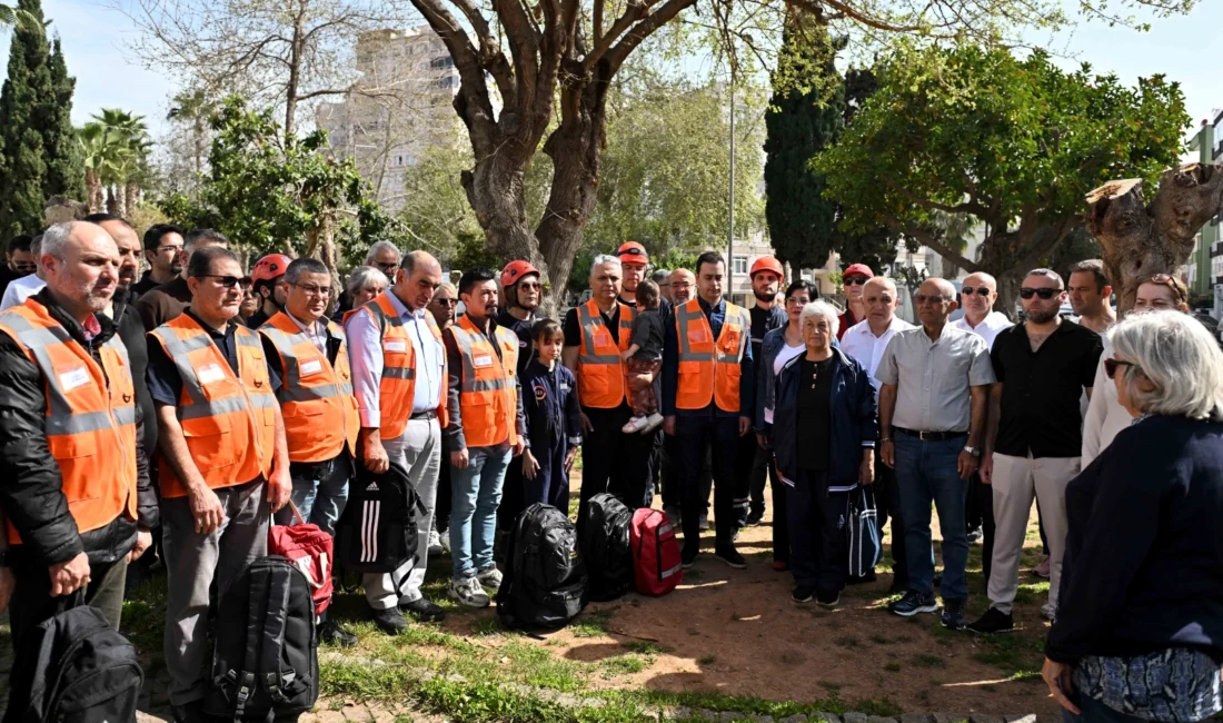 Antalya’da Muratpaşa Belediyesi’nin kent sakinlerinin olası bir felaket anında hızlı