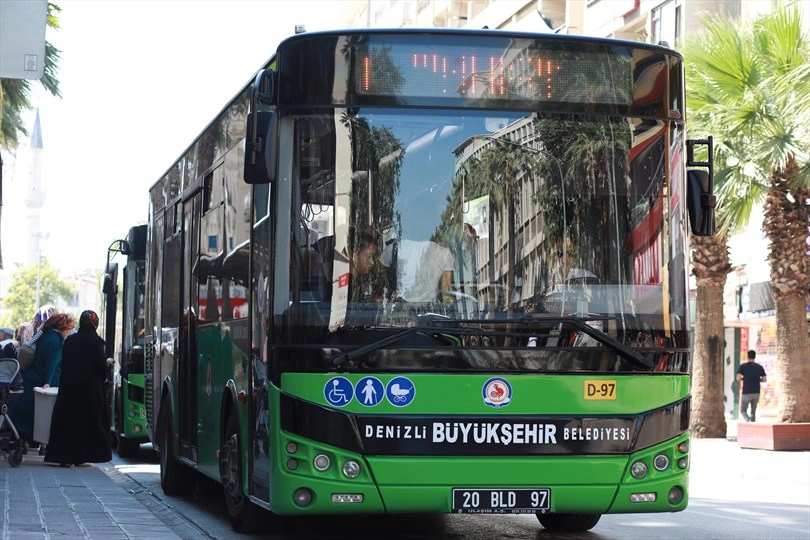 Denizli Büyükşehir Belediyesi Ulaşım A.Ş. şehir içi toplu taşımada vatandaşlara