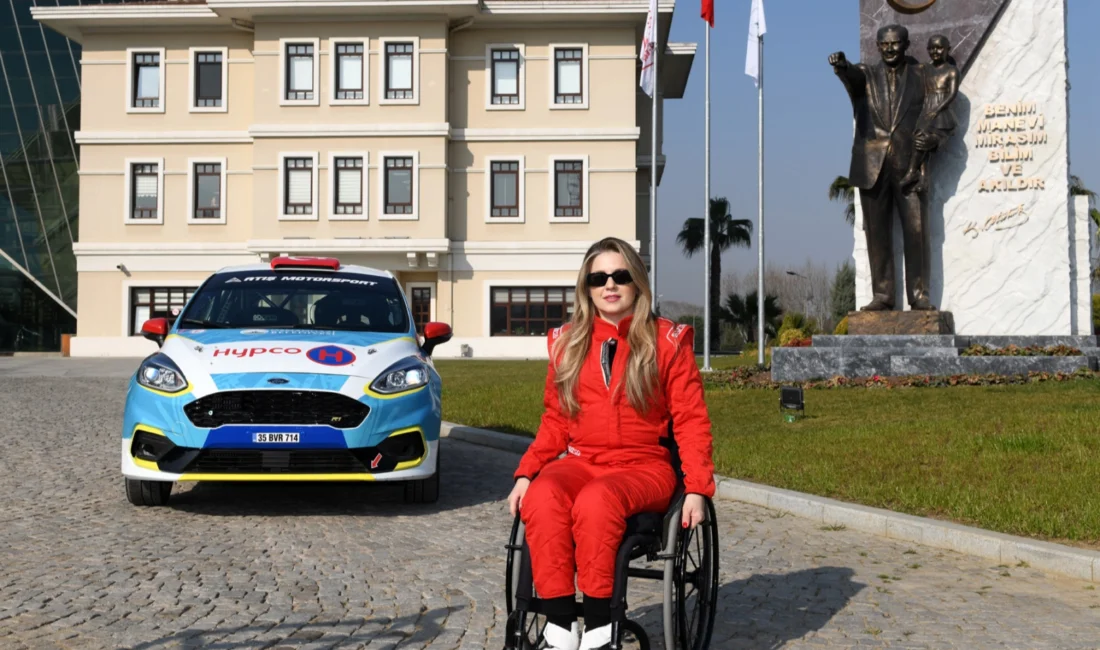 Dünyadaki ilk ve tek engelli kadın ralli pilotu olan Osmangazi