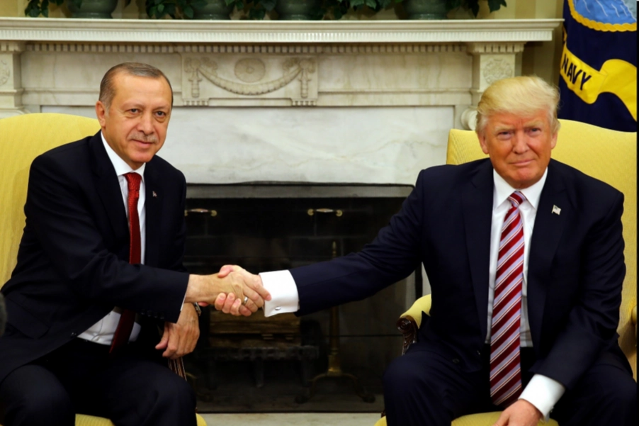 Cumhurbaşkanı Recep Tayyip Erdoğan, Amerika Birleşik Devletleri Başkanı Donald Trump