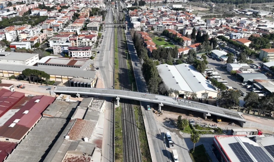 İzmir Büyükşehir Belediyesi’nin Sarnıç bölgesinin trafik düğümünü çözmek için 60