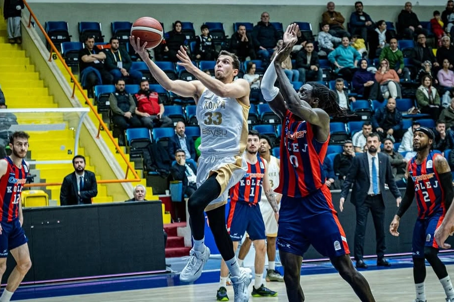 Türkiye Sigorta Basketbol Ligi’nde yer alan Konya Büyükşehir Belediyespor, 27.