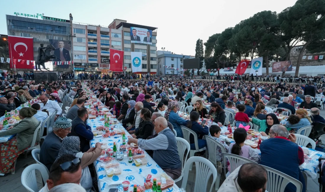 Manisa Büyükşehir Belediyesi, Ramazan ayının bereketini ve paylaşmanın güzelliğini Alaşehir’de